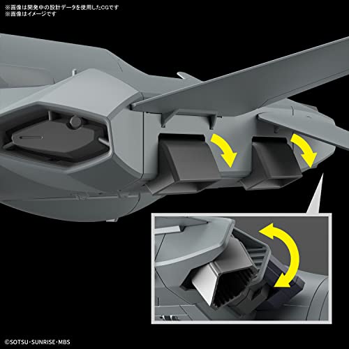 BANDAI SPIRITS(バンダイ スピリッツ) HG Mobile Suit Gundam: Witch of Mercury Tick Balun 1/144 Scale Color Coded Plastic Model