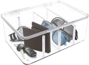 utopia home eye glasses holder (pack of 1) - premium sunglass organizer - eyeglass holder & glasses storage organizer for sunglasses, reading glasses & accessories (clear)