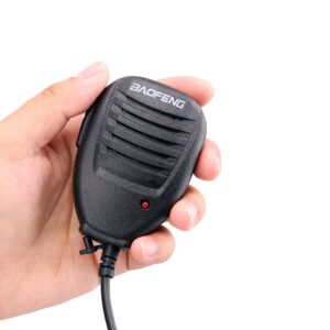 Remtise Walkie Talkie Handheld Speaker Mic, Shoulder Microphone for BaoFeng UV-5R 5RA 5RB 5RC 5RD 5RE 5REPLUS 3R+ Two Way Radio Accessories