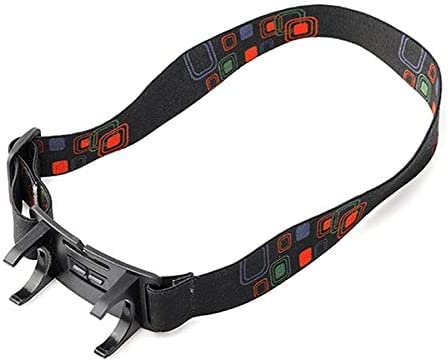 Yountiger 2 Pack Flashlight Clip Buckle Headband Adjustable Head Belt Head Strap Mount Holder Stand for 24mm LED Flashlight Torch Headlamp light2