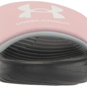 Under Armour Girls' Ansa Fixed Strap, (004) Black/Prime Pink/White, 4, US