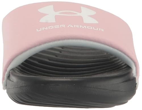 Under Armour Girls' Ansa Fixed Strap, (004) Black/Prime Pink/White, 4, US