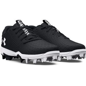 Under Armour Women's Glyde 2.0 RM, (001) Black/Black/White, 8.5, US