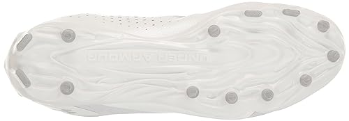 Under Armour Women's Glory 2 MC, (100) White/White/Metallic Silver, 8, US