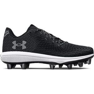 Under Armour Women's Glyde 2.0 MT TPU, (001) Black/Black/Metallic Silver, 8, US