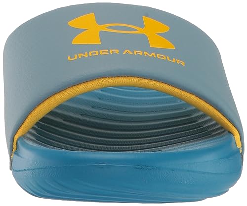 Under Armour Boys' Ansa Fixed Strap, (304) Cosmic Blue/Blue Granite/Tahoe Gold, 5, US