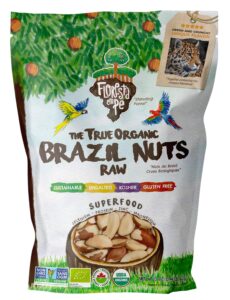 floresta em pé the true organic premium brazil nuts (15oz) raw & unsalted | kosher | non-gmo | certified organic | fresh | vegan | gluten free | keto & paleo friendly | sustainably harvested