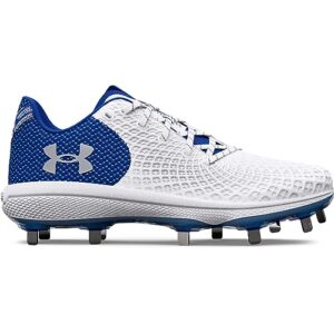 Under Armour Women's Glyde 2.0 MT, (101) White/Royal/Metallic Silver, 7, US