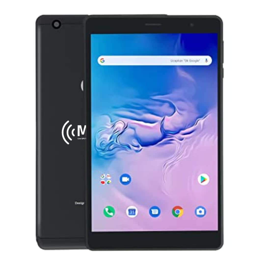 MasTrack 8 inch 4G LTE Android Tablet | Android 11.0 GMS Certificate Passed | 32GB NAND Flash | Quad-core A7 Processor 1.3GHz (Stylus not Included.)