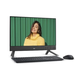 Dell Inspiron 5415 All in One - 23.8-inch FHD (1920 x 1080) Non-Touch Display, AMD Ryzen 5 5625U, 8GB DDR4 RAM, 256GB SSD, AMD Radeon Graphics, MediaTek Wi-Fi 6, Windows 11 Home - Black (Renewed)