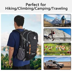 Storvyllf Hiking Backpack for Women,40 Liter Backpack for Men Large Hiking Backpack Waterproof for Camping Adventure Travel