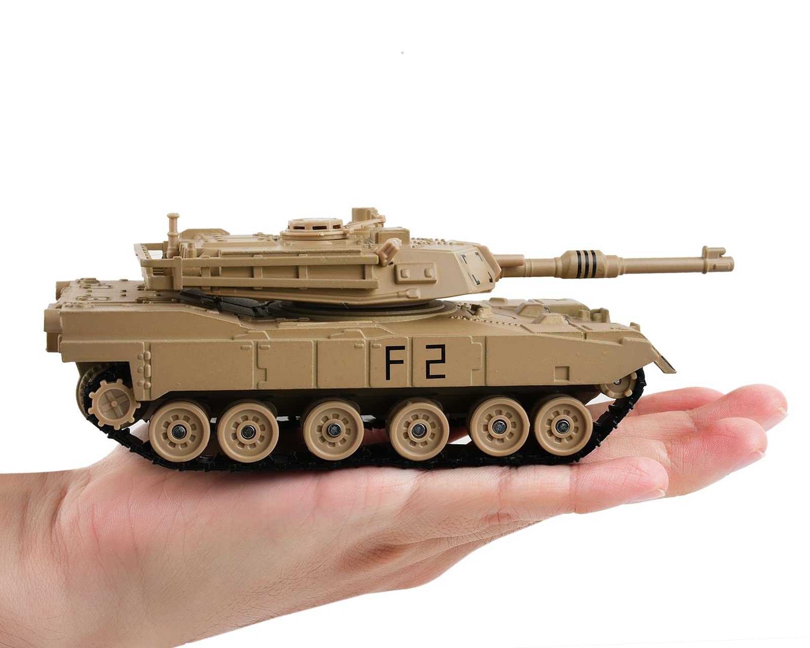 DS. DISTINCTIVE STYLE 1/48 Scale Metal Tank Model M1A2 Abrams Main Battle Tank Toy Plastic Model with Sound and Light