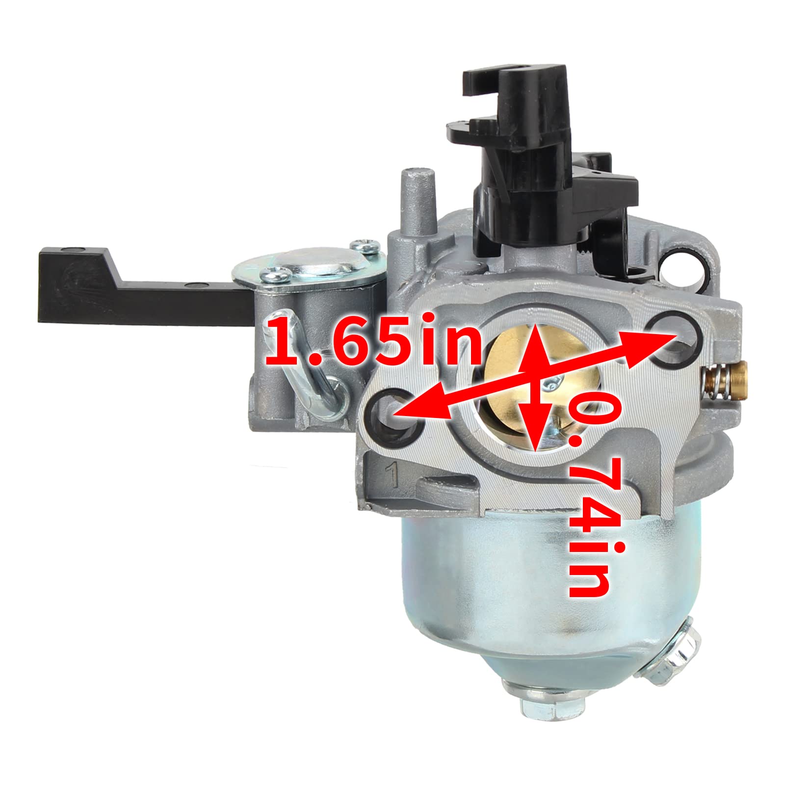 partszen 591007 592236 Carburetor for Ruixing 126 G-enera-c 0J88870123 0065931 Kohler 18-853-16-S SH265 Southland A202645 A201499 with Fuel Filter Line