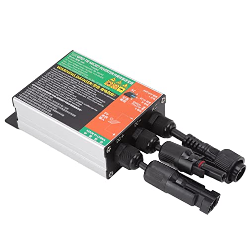 Grid Tie Micro Inverter 10.8V30V Power Inverter DC to AC Solar Microinverter Sine Inverter (GMI-150L-AC110V)