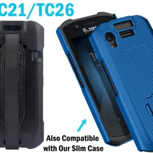 Twin Pack: Hand Strap for Zebra TC21 TC26 TC53 TC58 TC73 TC78 Mobile Computer Scanner - Adjustable on Both Ends - Finger Palm Harness Grip (2 Units)