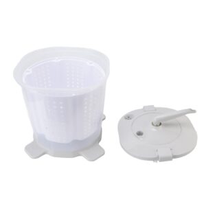 Portable Washing Machine 2 in 1 Hand Crank Mini Clothes Spin Dryer for Dorms, Apartments, Camping, RV - Washer and Dryer - Manual Non Electric