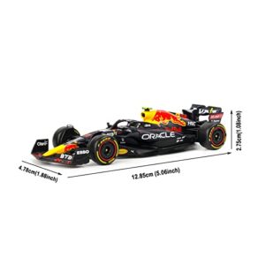 HTLNUZD Bburago 1:43 2022 F1 Champion Racing RB18 #11 F1 Formula Sergio Perez 1/43 NO.11 Diecast Alloy Collectible Toy Car Model (Standard Version RB18# 11)