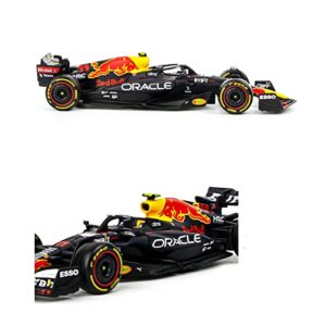 HTLNUZD Bburago 1:43 2022 F1 Champion Racing RB18 #11 F1 Formula Sergio Perez 1/43 NO.11 Diecast Alloy Collectible Toy Car Model (Standard Version RB18# 11)