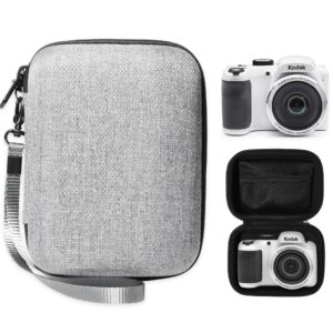 Alltravel Camera Case compatible with Kodak PIXPRO Astro Zoom AZ252-RD, AZ401-WH PIXPRO, AZ421 Minolta 20 Mega Pixels, WIKICO 4K Vlogging Camera