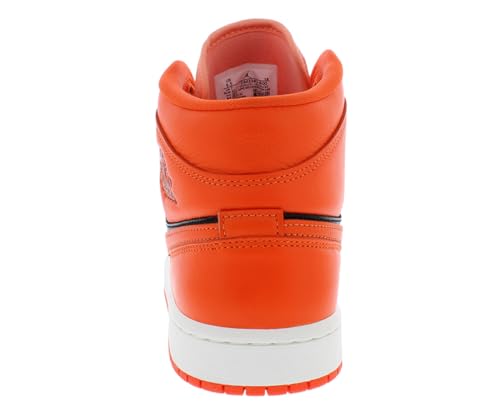 Women's Jordan 1 Mid SE Crimson Bliss/Rush Orange (DM3381 600) - 12