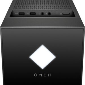 Latest HP OMEN 30L Gaming Desktop | AMD Ryzen 5 5600G 6-Core | AMD Radeon RX 6600 XT 8GB | 16GB DDR4 1TB SSD 2TB HDD | WiFi | BT | USB-C | Tempered Glass Side Panel | Win11 Pro