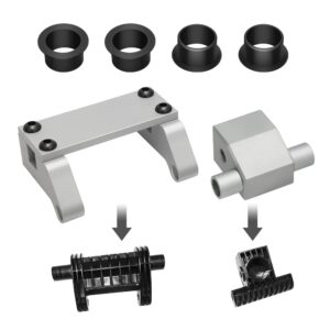 foruly for la-z-boy recliner replacement parts, including metal drive toggle & clevis mount, 4 elastic wear bushings quick install restoration for la z bboy lazy boy lazyboy power recliner