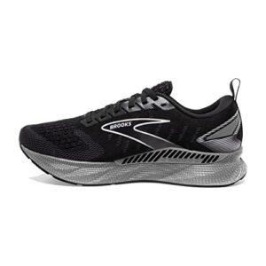 Brooks Women’s Levitate GTS 6 Supportive Running Shoe - Black/Blackened Pearl/White - 9 Medium