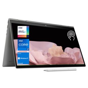hp envy 2-in-1 laptop, 15.6” touchscreen display, intel core i7-1355u processor, 64gb ram, 1tb pcie ssd, webcam, wi-fi 6, stylus pen, backlit kb, sd card reader, windows 11 home