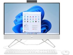 hp 24-cb1217c all-in-one computer - amd ryzen 3 5425u quad-core - 2.70 ghz - 8 gb ram - 1 tb hdd - 256 gb ssd - 23.8" full hd 1920 x 1080 touchscreen display (renewed)