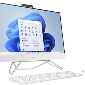 HP 24-cb1217c All-in-One Computer - AMD Ryzen 3 5425U Quad-core - 2.70 GHz - 8 GB RAM - 1 TB HDD - 256 GB SSD - 23.8" Full HD 1920 x 1080 Touchscreen Display (Renewed)