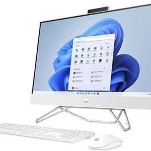 HP 24-cb1217c All-in-One Computer - AMD Ryzen 3 5425U Quad-core - 2.70 GHz - 8 GB RAM - 1 TB HDD - 256 GB SSD - 23.8" Full HD 1920 x 1080 Touchscreen Display (Renewed)