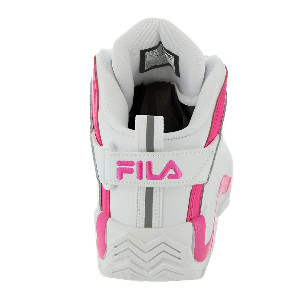 Fila Grant Hill 2 Athletic Basketball Shoe Womens Basketball 8 BM US WhitePink