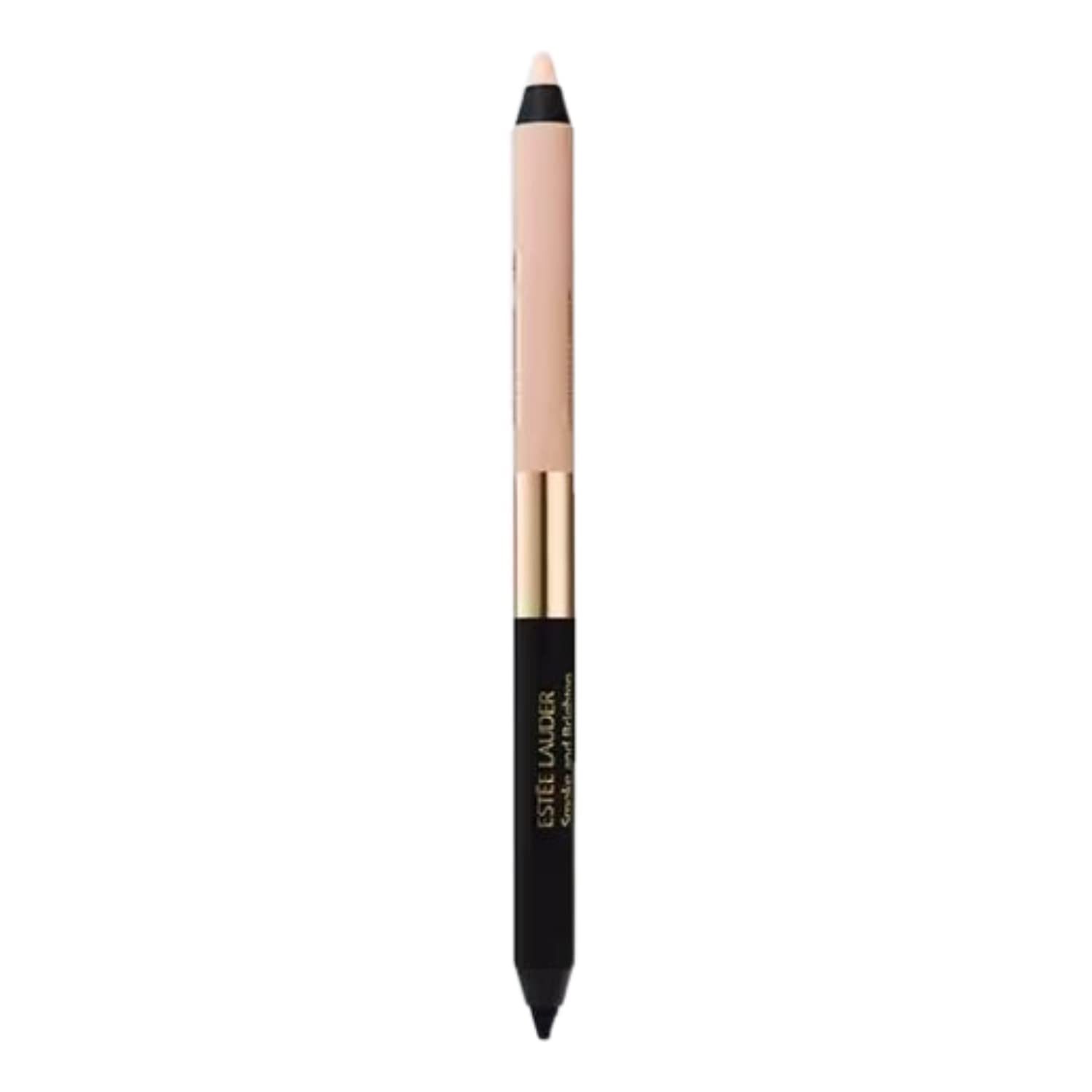 Estee Lauder Smoke and Brighten Kajal Eyeliner Duo - 04 Noir/04 Cream (Black + Pale Creamy Beige) - .02 oz / .5 g