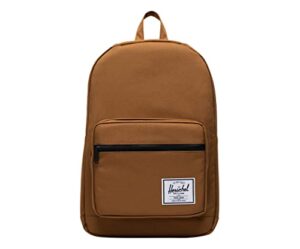 herschel pop quiz unisex backpacks, color: rubber/rubber-brown (10011-05033)