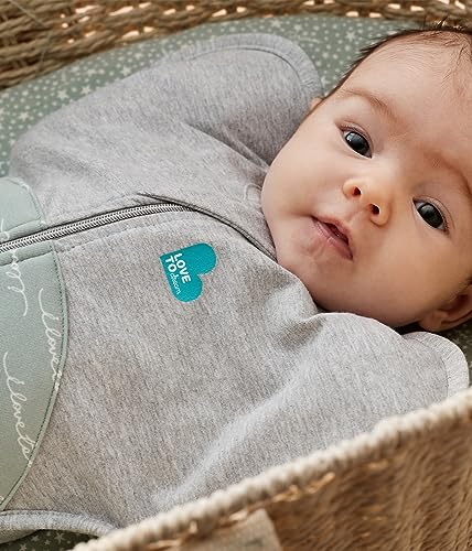 Love to Dream Swaddle UP Warm 2.5 TOG, Dreamer Olive, Small, 8-13 lbs, Dramatically Better Sleep, Allow Baby to Sleep in Preferred Arms Up Position for Self-Soothing, Snug Fit Calms Startle Reflex