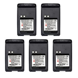 (5pcs) bpr40 battery pmnn4075 battery pmnn4071a battery [upgraded] for motorola mag one bpr40 mag one a8 mag one a6 portable walkie talkie battery pmnn4071ar pmnn4071ac pmnn4071 pmnn4075ar battery