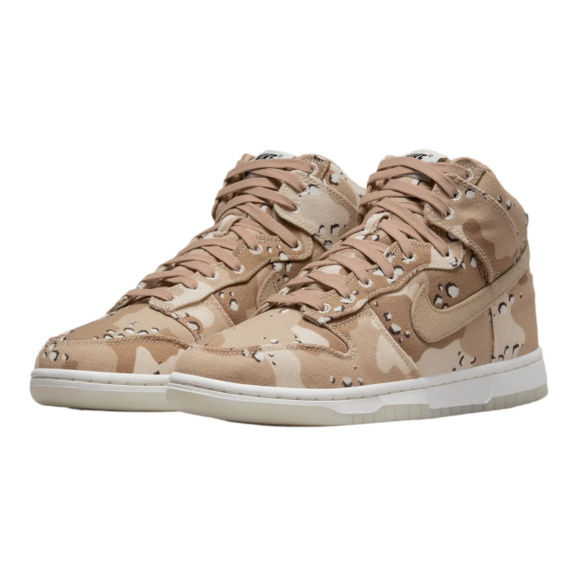 Nike Women's Dunk High shoe, Hemp/Light Soft Pink-sail-velv, 9.5