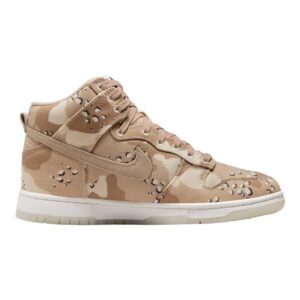 Nike Women's Dunk High shoe, Hemp/Light Soft Pink-sail-velv, 9.5