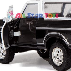 1978 Ford Bronco 1:24 Diecast Model Car White SUV SUT Truck Motormax All Star Toys Exclusive 79371