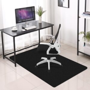 office chair mat - computer rolling chair mats 55"x 35", hardwood floor protector desk chair mat multi-purpose low-pile