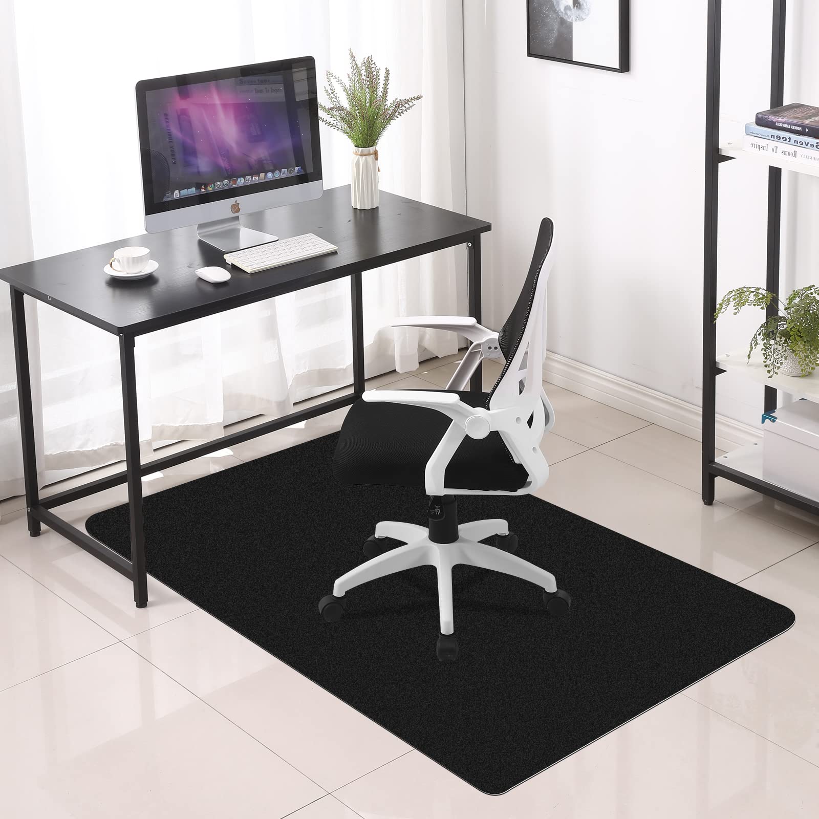 Office Chair mat - Computer Rolling Chair Mats 55"x 35", Hardwood Floor Protector Desk Chair Mat Multi-Purpose Low-Pile