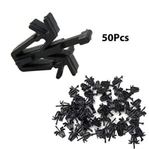 50pcs 90467-12040, 9046712040 Grille Retainer Clips for 1996 Toyota Tacoma SR5 Extended Cab Pickup 2-Door 3.4L 3378CC V6 GAS DOHC Naturally Aspirated