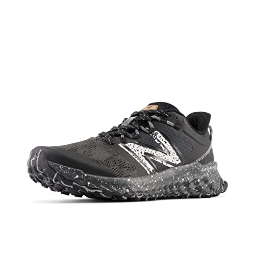 New Balance Women's Fresh Foam Garoe V1 Trail Running Shoe, Black/Blacktop/Sea Salt, 9