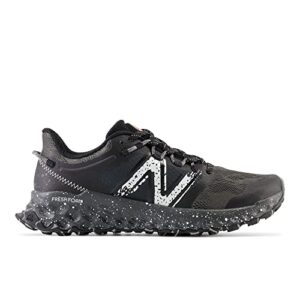 New Balance Women's Fresh Foam Garoe V1 Trail Running Shoe, Black/Blacktop/Sea Salt, 9