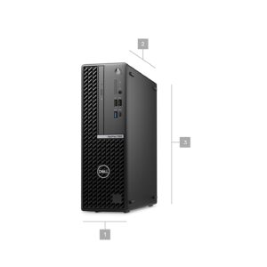 Dell Optiplex 7000 7000 SFF Small Form Factor Desktop (2022) | Core i7-256GB SSD - 32GB RAM - RX 640 | 12 Cores @ 4.9 GHz Win 11 Pro