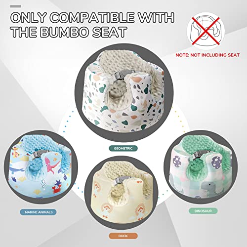 Baby Seat Cover,Compatible with Bumbo Seat,Removable Soft Warm Cotton Seat Cover for Baby Girl and Boy, Protect Baby from Cold