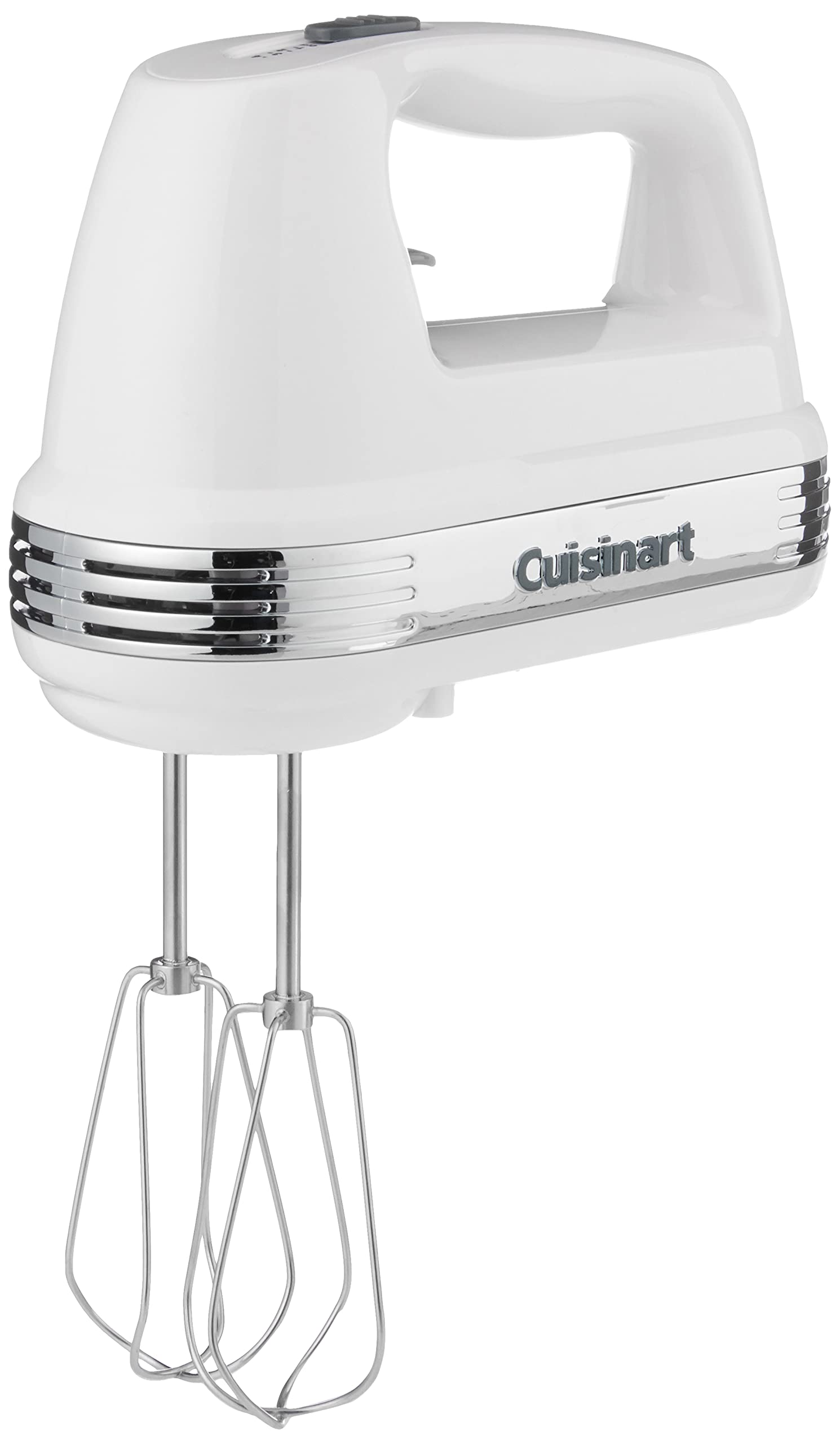 Cuisinart Power Advantage 5-Speed Hand Mixer, White and Cuisinart Stainless Steel Mixing Bowls, 3-Piece Set