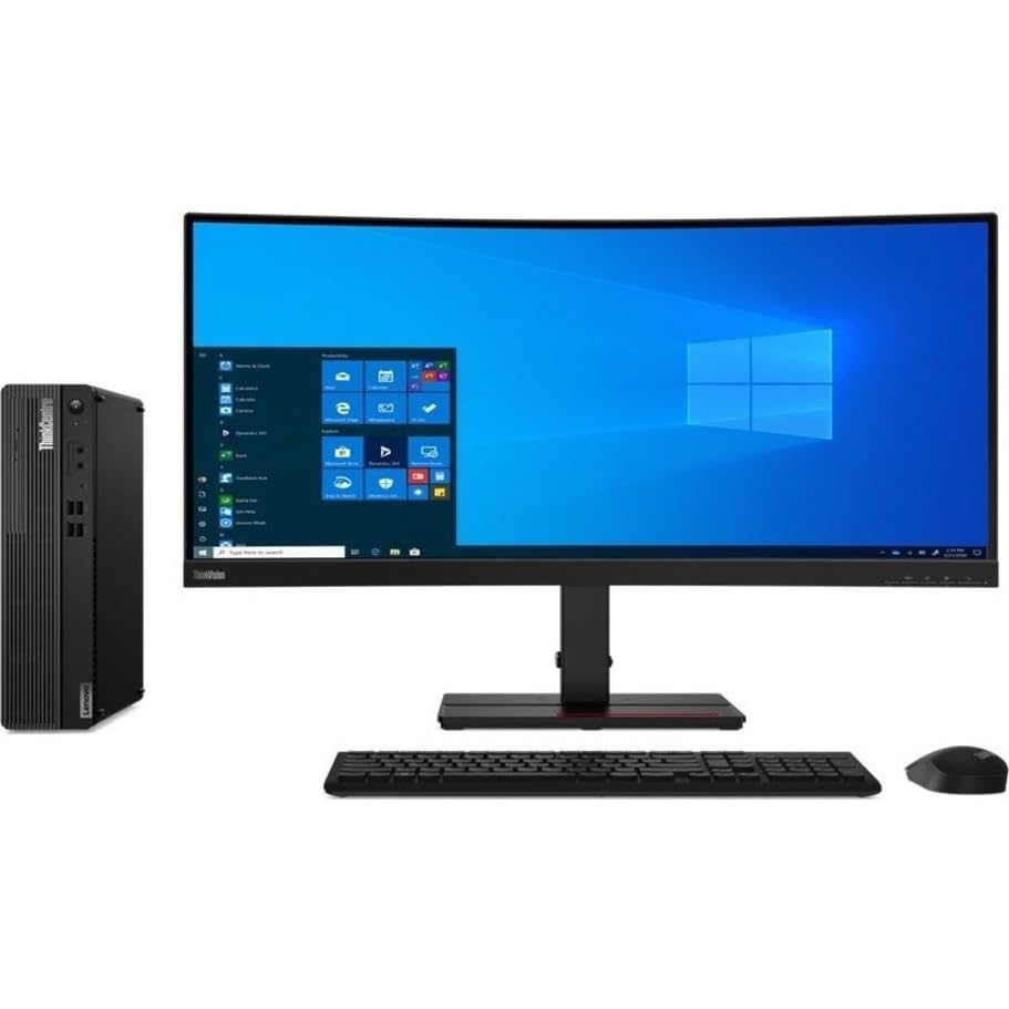 Lenovo ThinkCentre M75s Gen 2 11R80039US Desktop Computer - AMD Ryzen 5 PRO 5650G Hexa-core (6 Core) 3.90 GHz - 8 GB RAM DDR4 SDRAM - 256 GB M.2 PCI Express NVMe x4 SSD - Small Form Factor - Black