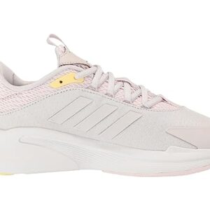 adidas Women's Alphaedge + Sneaker, Dash Grey/Dash Grey/Almost Yellow, 7.5