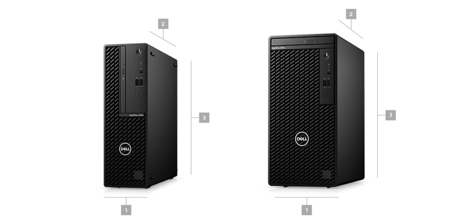 Dell Optiplex 3000 3090 SFF Small Form Factor Desktop (2021) | Core i5-1TB HDD - 8GB RAM | 6 Cores @ 4.3 GHz - 10th Gen CPU Win 11 Pro (Renewed)